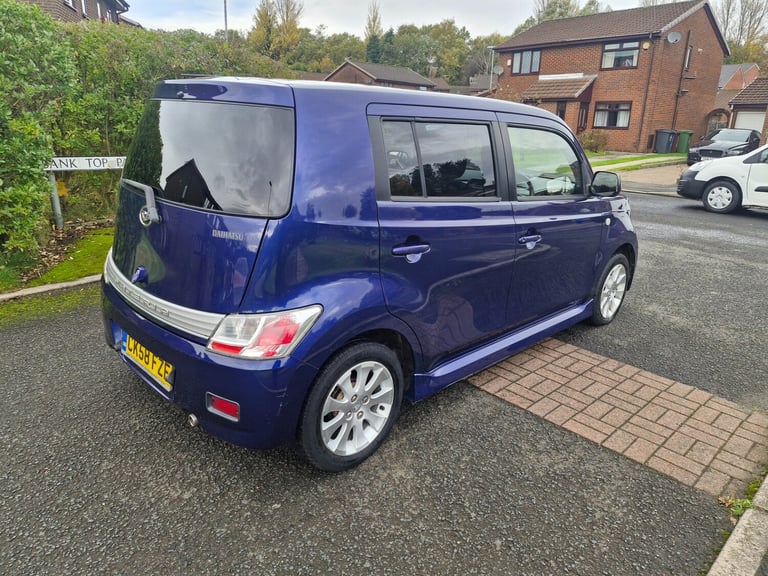 2008 58 DAIHATSU MATERIA 1.5 5dr. Long mot. Only 65k miles. 