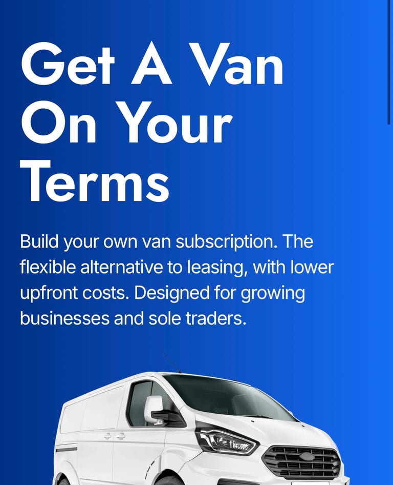 image for Van Subscription - No long contracts, No hassle. 