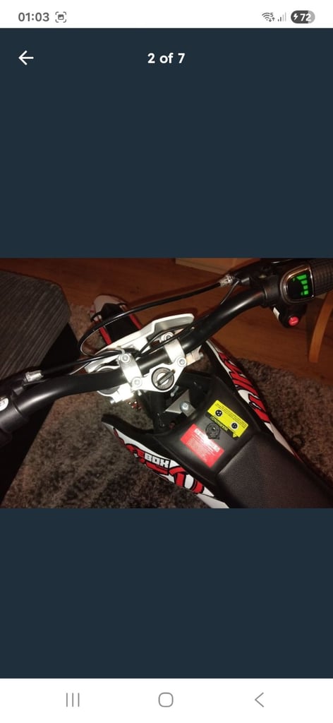 New stomp ebike pitbike