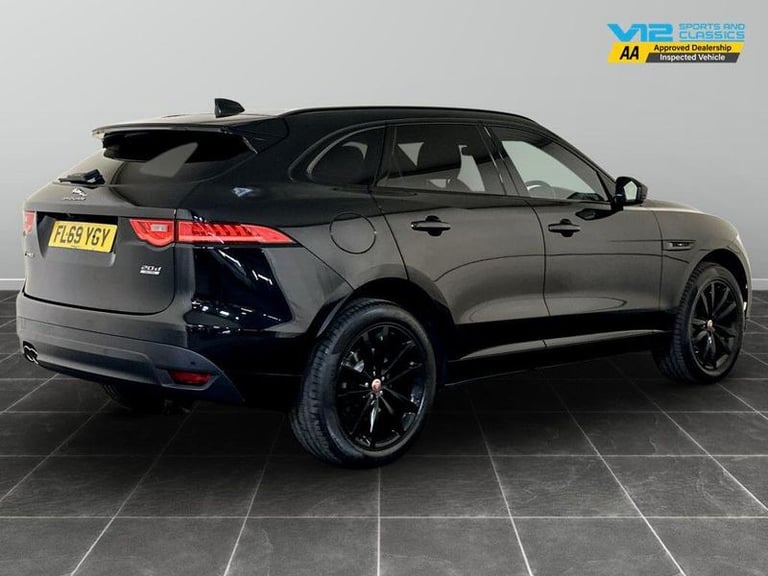 2019 Jaguar F-Pace 2.0 D180 Chequered Flag Auto AWD Euro 6 (s/s) 5dr Automatic SUV Diesel Automatic