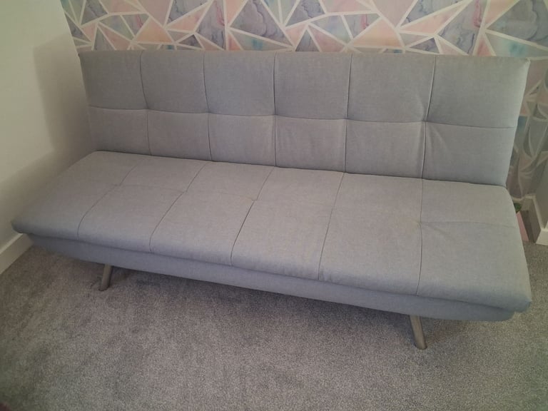 Habitat fabric 3 seater Clic Clac sofa bed