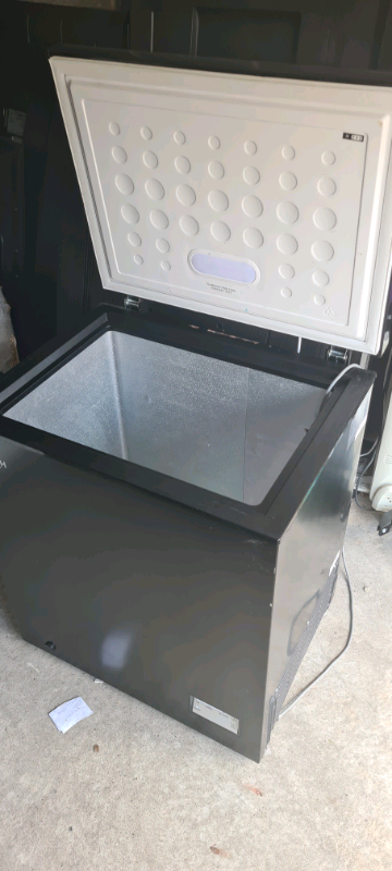 Black chest freezer _ free delivery