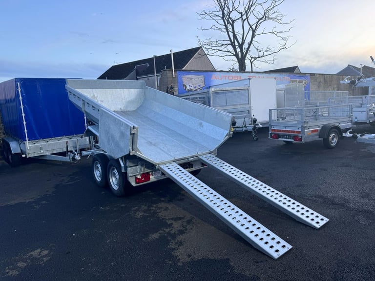 BRAND NEW HEAVY DUTY ELECTRIC TIPPER DUMPER TRAILER (KIPER35L)