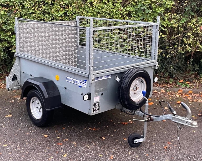 Ifor Williams P5e Caged 500kg Trailer Single Axle 5ft x 3ft Removable Mesh Sides