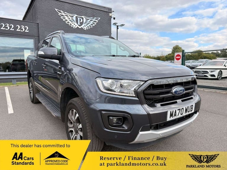 2020 Ford Ranger 2.0 EcoBlue Wildtrak Pickup Double Cab 4dr Diesel Auto 4WD Euro 6 (s/s) (21 PICK...