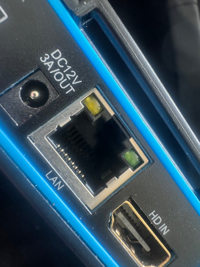 ANOLOG AND LAN CABLE TEST METER CCTV