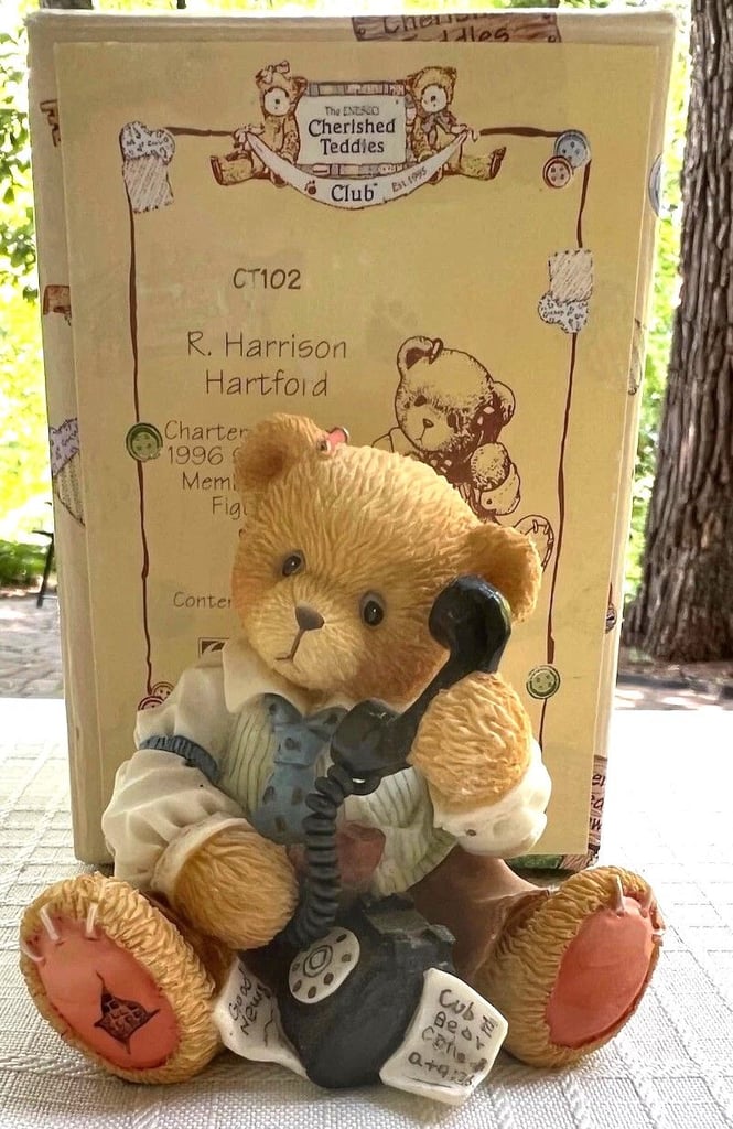 image for Cherished Teddies Bear R. Harrison Hartford Boxed