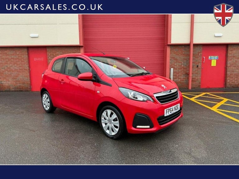 image for 2014 Peugeot 108 1.0 VTi Active Euro 5 3dr Euro 5 HATCHBACK Petrol Manual