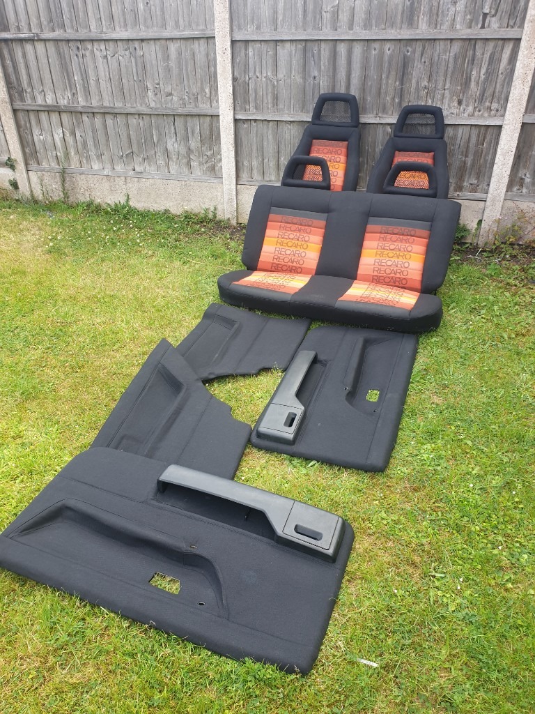 MK2 VW GOLF 3DR CUSTOM RECARO INTERIOR 