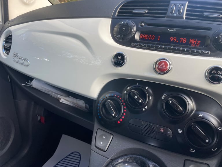 FIAT 500 1.3 M/JET SPORT 59 REG WHITE 3 DOOR MOT APRIL 17TH 2026 TAX £20 LOW INSURANCE 60+MPG