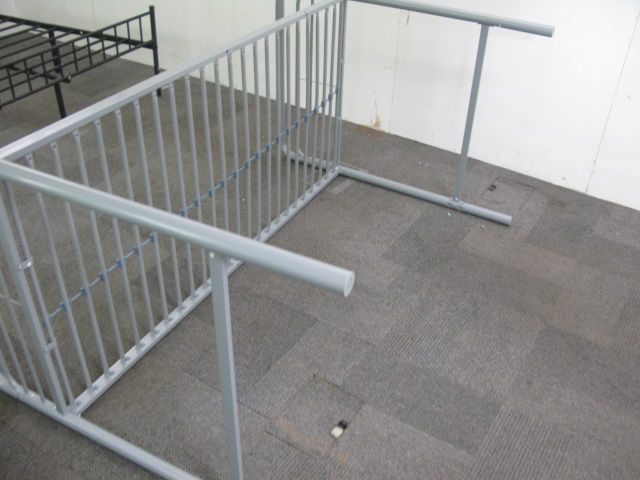 High Sleeper Bed Single Metal Bed Frame . Height from ground to the bed base is 97cm