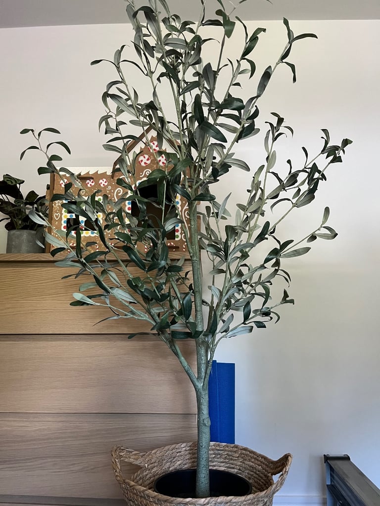 Faux olive tree