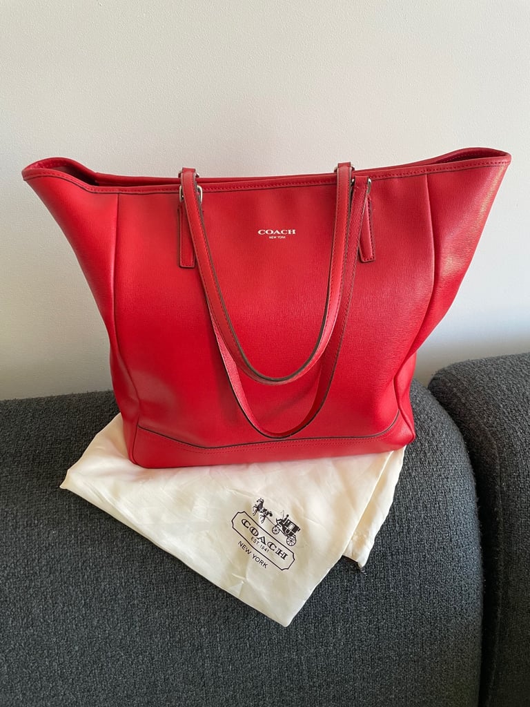 image for Coach red bag