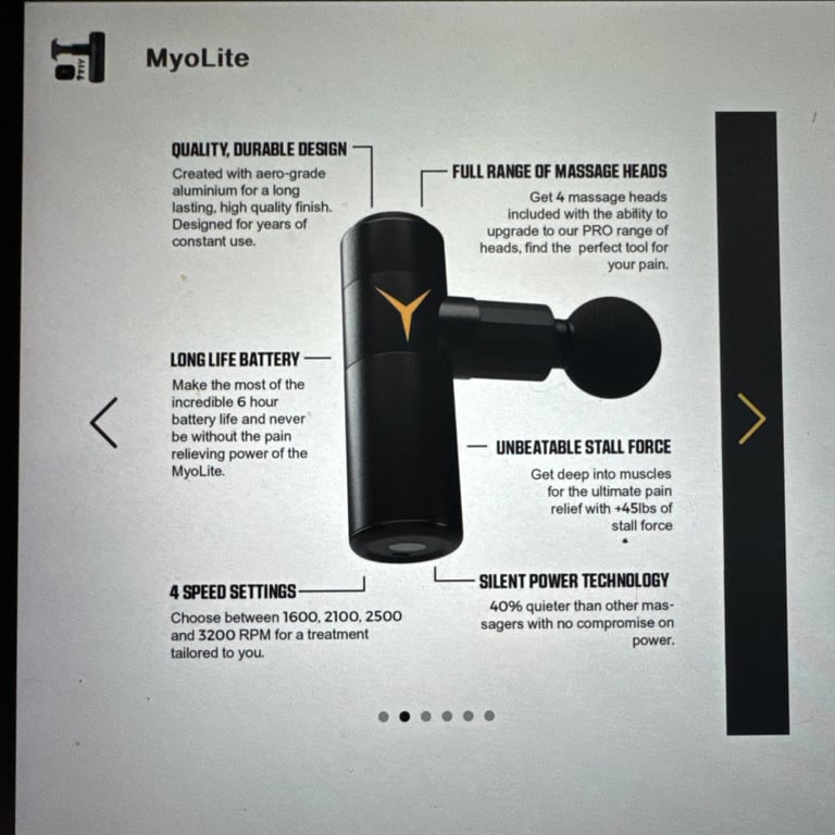 MyoLite massage gun