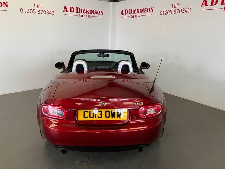 2013 Mazda MX-5 1.8i Venture Edition 2dr CONVERTIBLE PETROL Manual