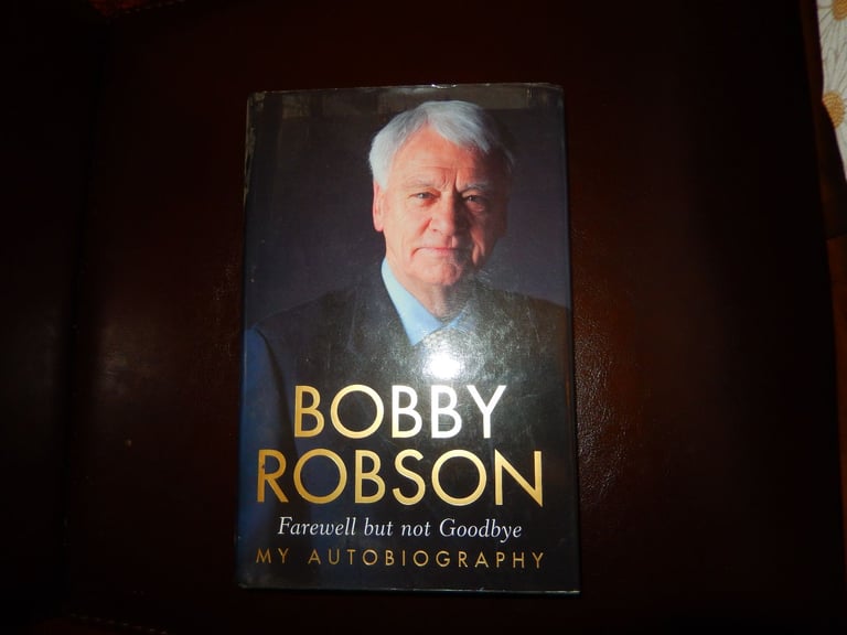 image for BOBBY ROBSON AUTOBIOGRAPHY HARD BACK