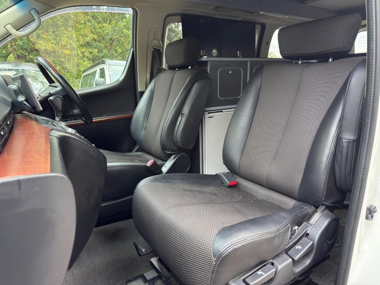 2007 Nissan Elgrand POP TOP 4 Berth Full Camper Conversion