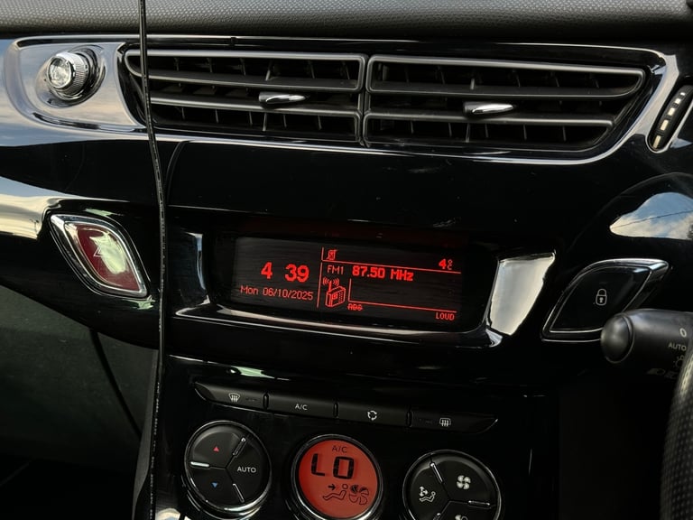 CITROEN DS3 1.6 HDi D SPORT, RECALL DONE, £35 TAX, RED LEATHER, MOT AUGUST 2026