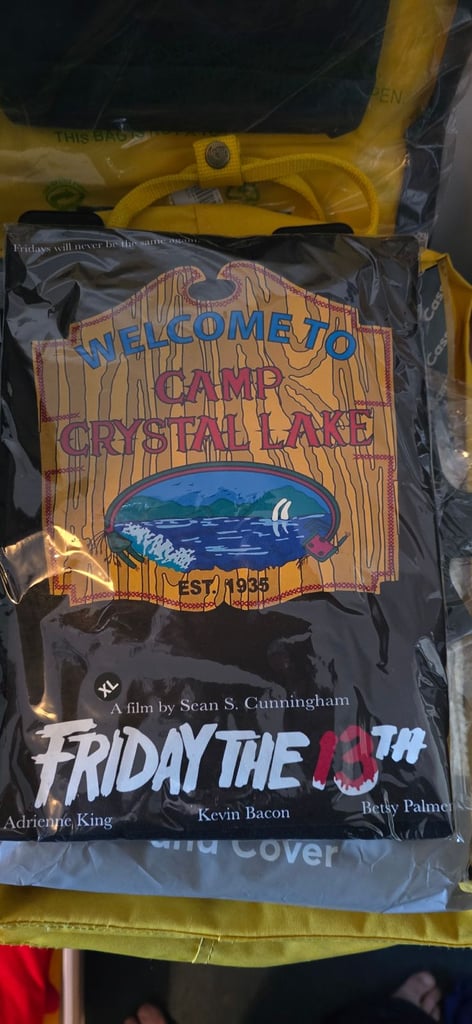 image for 2 UNWORN FRIDAY THE 13TH TSHIRTS