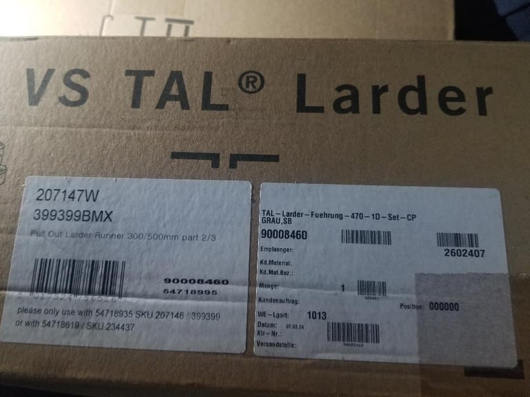 image for Brand new in box, Vauth Sagel tall larder unit for a kitchen