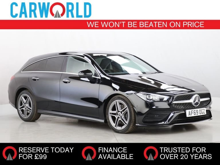 image for 2019 Mercedes-Benz CLA 2.0 CLA220d AMG Line (Premium) Shooting Brake 5dr Diesel 8G-DCT Euro 6 (s/...