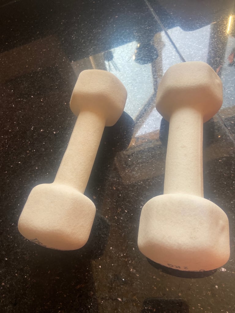 2kg hand weights