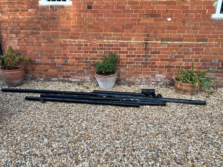 image for Black plastic guttering 