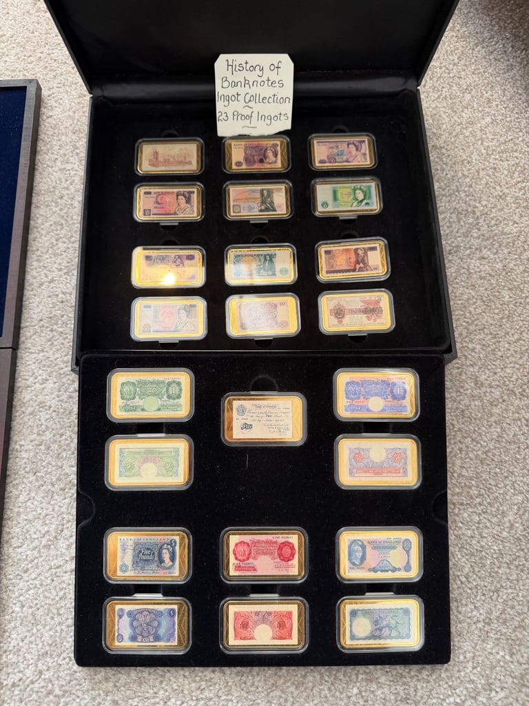 Collection of coin sets 