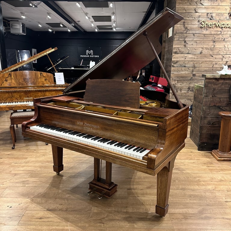 Zimmermann Leipzig Baby Grand Piano Mahogany | CAN DELIVER | Sherwood Phoenix