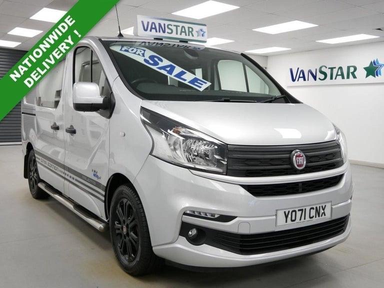 71 FIAT TALENTO 2.0 MULTIJET 170 BHP SWB ONYX AUTO 6 SEATER CREW ( NO VAT ! )