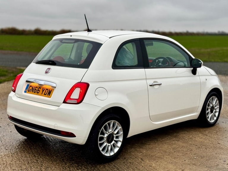 2016 Fiat 500 1.2 ECO Pop Star Euro 6 (s/s) 3dr Hatchback Petrol Manual
