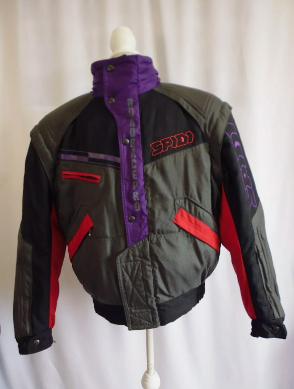 image for Spidi Road Race Pro Armour Waterproof Motorbike Motorcycle Jacket XS 34