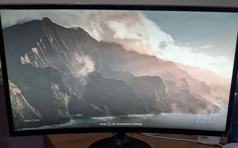 Samsung 27 inch Essential Curved Monitor (S3) – Excellent Condition