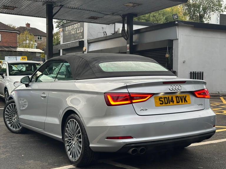 2014 Audi A3 Cabriolet 1.4 TFSI CoD Sport Euro 6 (s/s) 2dr CONVERTIBLE Petrol Manual