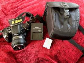 Nikkon D5100 Camera with charger, batter, case and lens AF-SNikkor50mm 1:18g