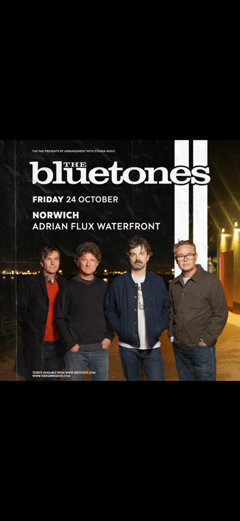image for Pair of Bluetones Tickets Norwich Waterfront 24/10/25