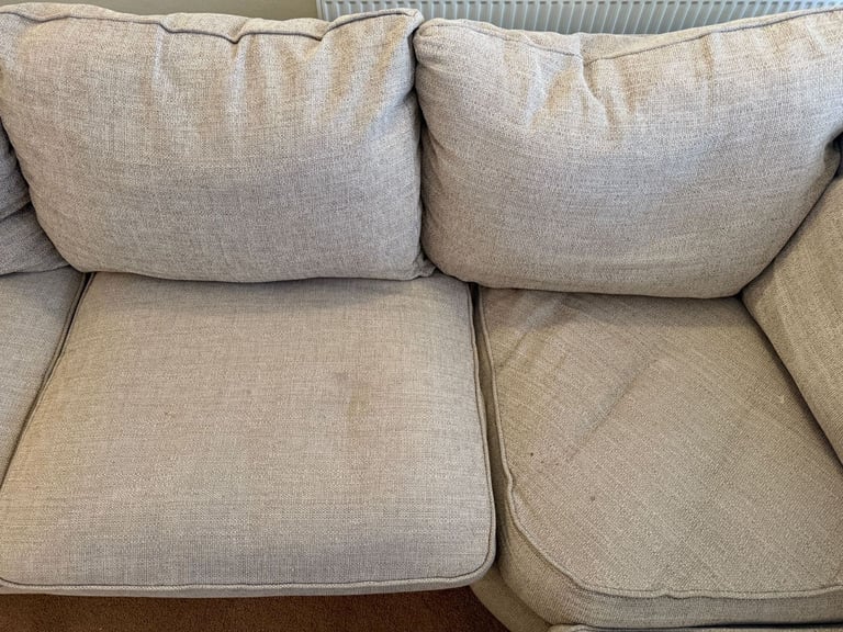 Spacious Left-Hand Corner Sofa with Storage Footstool – Good Condition Only £250