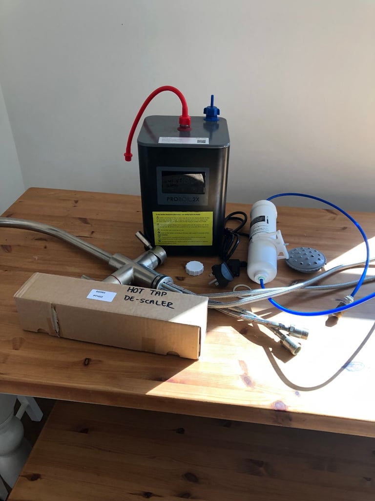 Hot boiling water kitchen tap - Proboil.2x