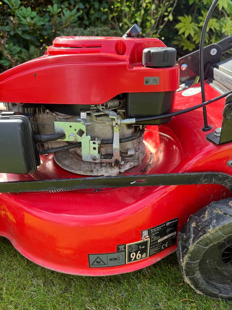 Einhell Lawnmower Petrol Self Propelled 46cm Rotary 4-Stroke 2000W 50L Grass Box