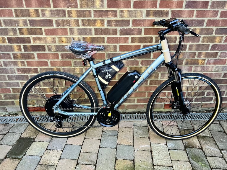 Carrera Electric Hybird Ebike 1500w 14ah Throttle/ Pedal 35mph NEW
