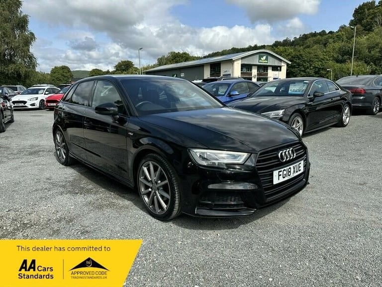 2018 Audi A3 1.5 TFSI CoD Black Edition Sportback 5dr Petrol Manual Euro 6 (s/s) (150 ps Hatchbac...