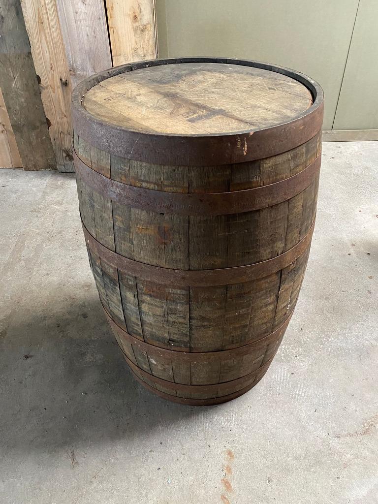 Whiskey and wine barrels 