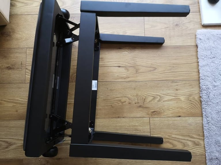 New Gewa Piano keyboard height adjustment Bench Deluxe Black Matte, DPD delivery 7gbp