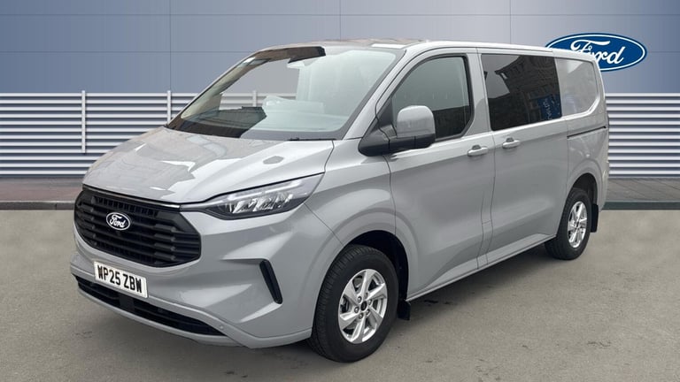2025 Ford Transit Custom 320 L1 Diesel Fwd 2.0 EcoBlue 136ps H1 Double Cab Van Limited Auto Crew ...