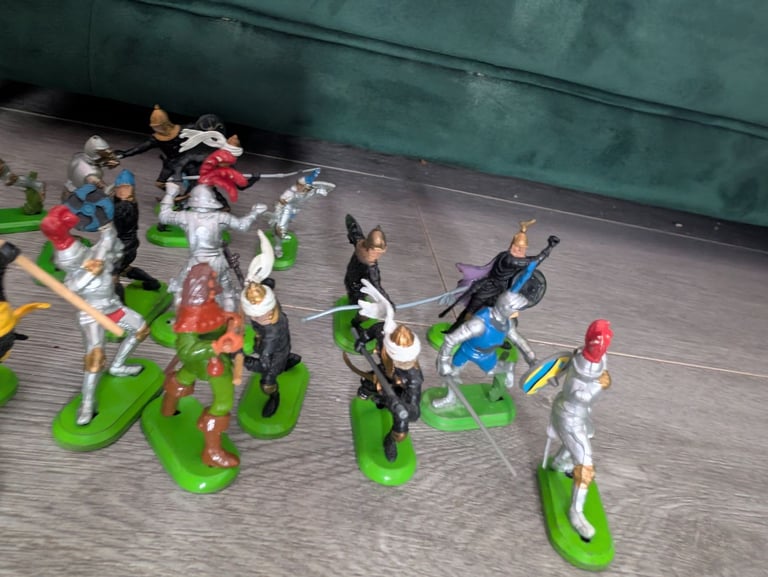 Brittans cowboys and Indians plus knights 