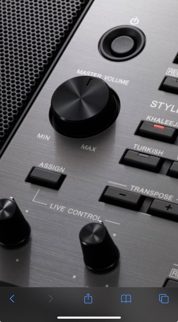 Keyboard YAMAHA A 5000 professional instrument 