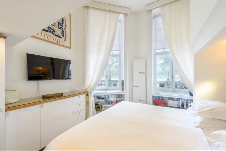 SW3 Riverside CHELSEA 2bed 2bath RGF LUX FLAT DIRECT RIVER VIEWS SLOANE SQ Victorian