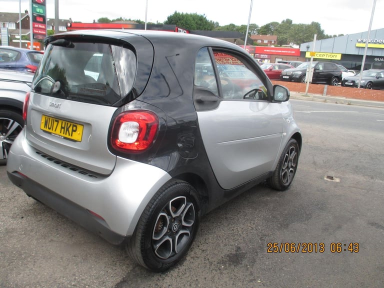 2017 smart fortwo 1.0 Prime Euro 6 (s/s) 2dr COUPE Petrol Manual