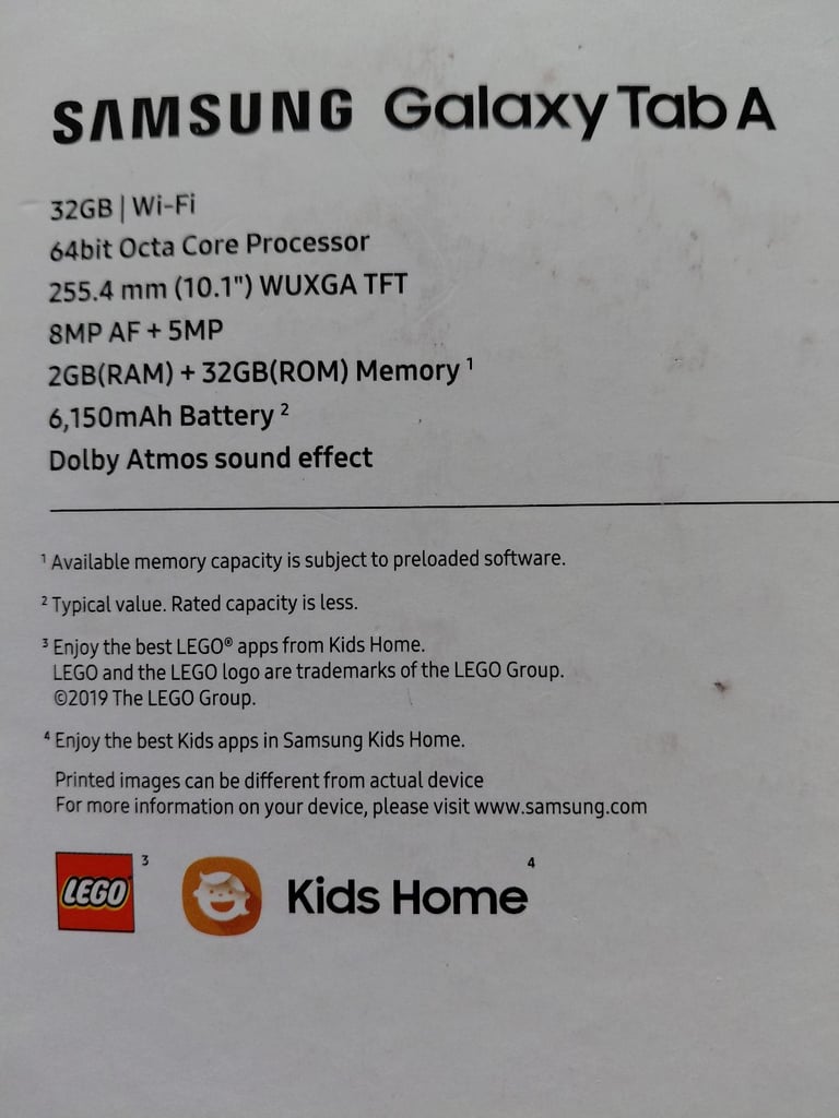 Samsung Tab A 32GB SM-T510 10.1