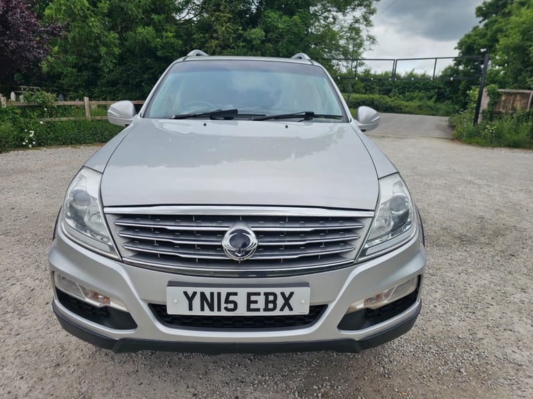 SSANGYONG REXTON 4X4 AUTO VAN UTILITY CAR BENCH SEAT A/C CRUISE MOT 05/2026 